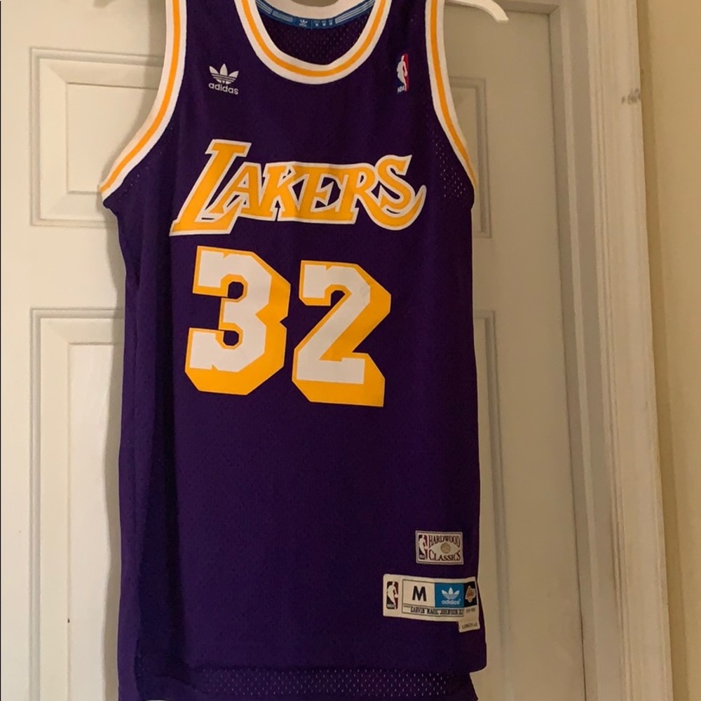 Hardwood Classic Magic Johnson Lakers Jersey